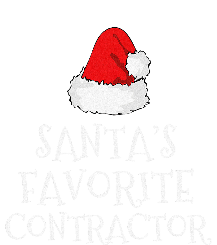 SantaS Favorite Contractor Christmas Hat Funny Xmas Sustainable Beanie