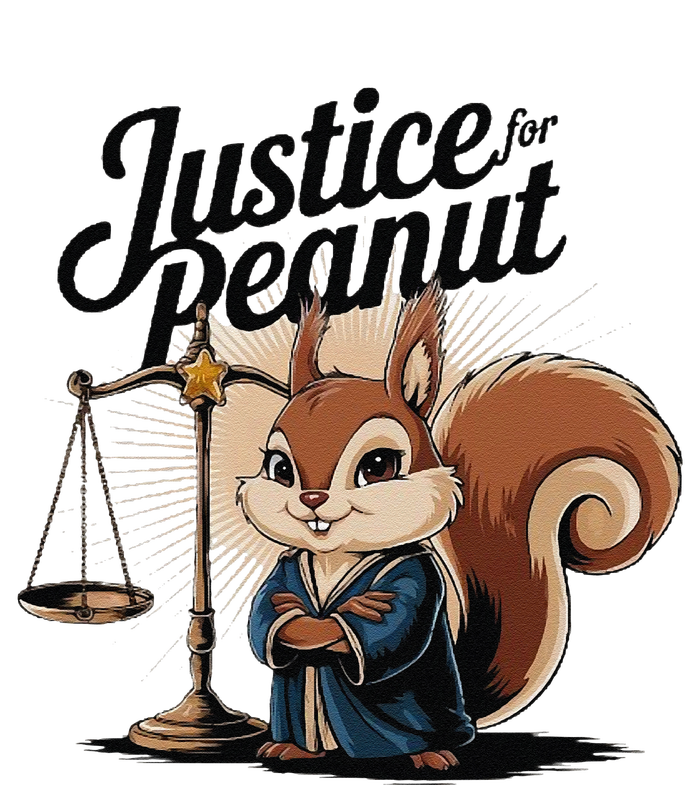 Justice For Peanut The Squirrelput Pnut Squirrel T-Shirt