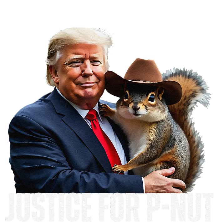 Justice For Peanut The Squirrel Wearing Maga Hat T-Shirt