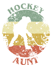 Hockey Aunt Distressed Vintage Ice Hockey Gift T-Shirt