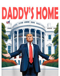 Trump Daddys Home White House Baby Long Sleeve Bodysuit