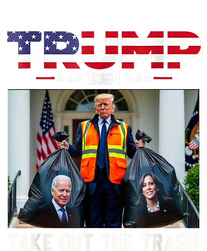 Trump 2024 Take Out The Trash Funny Trump Garbage Man Legacy Cool Fit Booney Bucket Hat