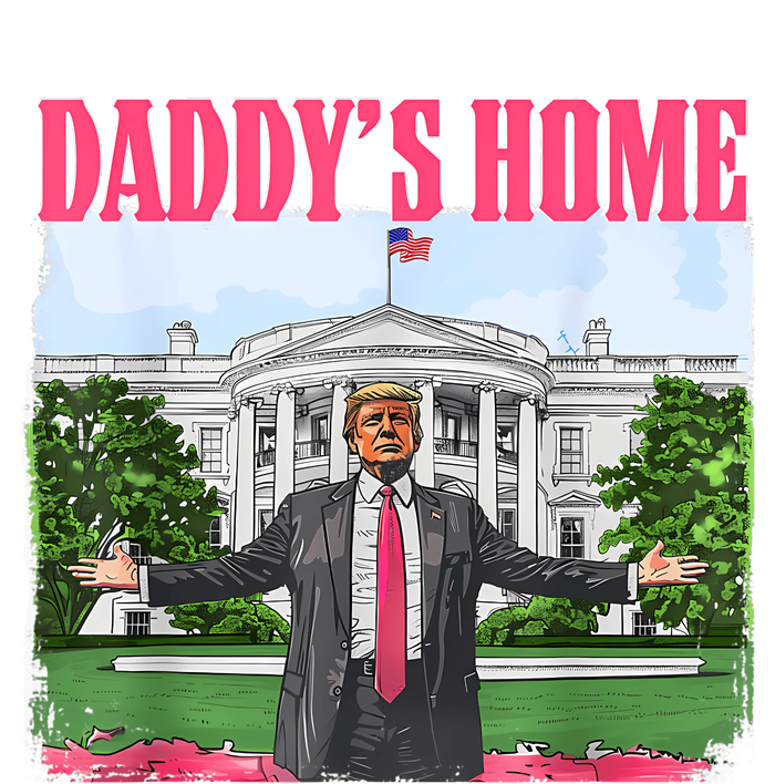 Funny Daddys Home Trump 2024 White House Comeback T-Shirt