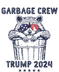 Garbage Crew Vote Trump 2024 Funny Republican Raccoon Wool Snapback Cap