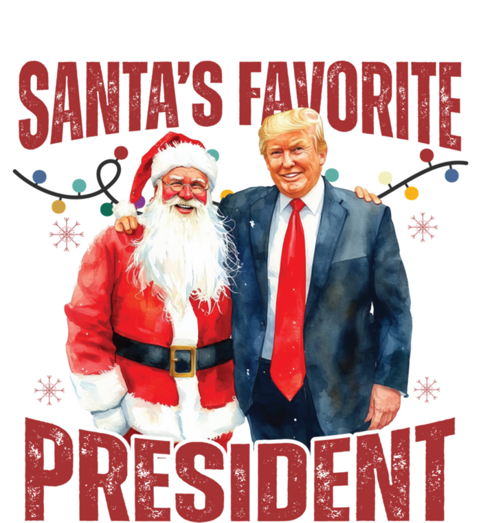 SantaS Favorite President Trump Christmas Santa Hat City Backpack