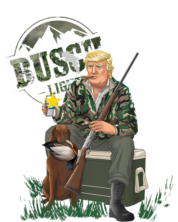 Hunting Trump Camo Duck Election Maga 2024 Voter Tall Long Sleeve T-Shirt