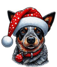 Cattle Dog With Santa Hat T-Shirt