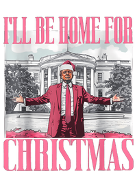 ILl Be Home For Christmas Funny Santa Donald Trump 2024 T-Shirt