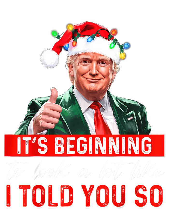 ItS Beginning To Look A Lot Like I Told You So Trump Xmas Mousepad