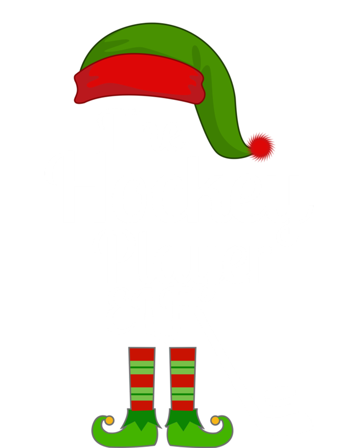 Hockey Elf Matching Family Christmas Funny Pajama Party Gift T-Shirt