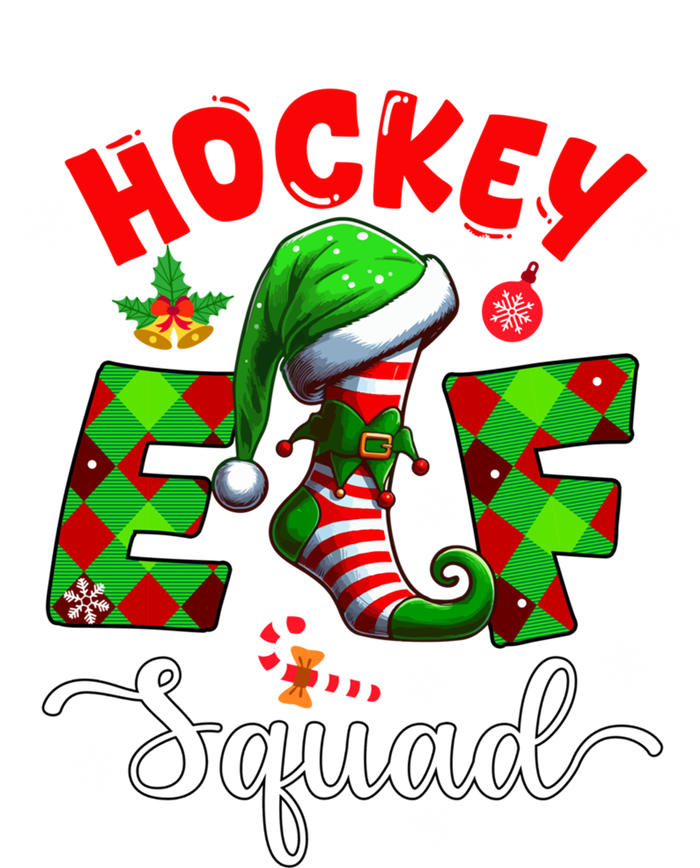 Hockey Elf Squad Christmas Player Team Sports Lover Cool Gift Full Zip Hoodie