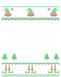 Hockey Elf Ugly Christmas Meaningful Gift Doggie Tank