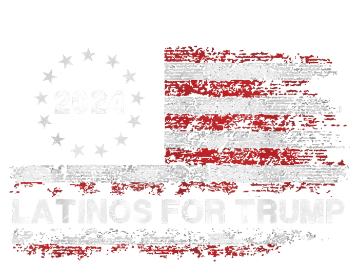 Latinos For Trump 2024 President Election Trump Vance 2024 T-Shirt