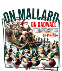 On Mallard On Gadwall Christmas Funny Duck Hunting Santa T-Shirt