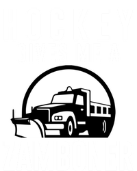 Hockey Gives Me A Zamboner Funny Hockey Player Fan Lover Hit Gift Short Acrylic Beanie