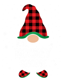 Hockey Gnome Buffalo Red Plaid Matching Christmas Pajama Gift T-Shirt