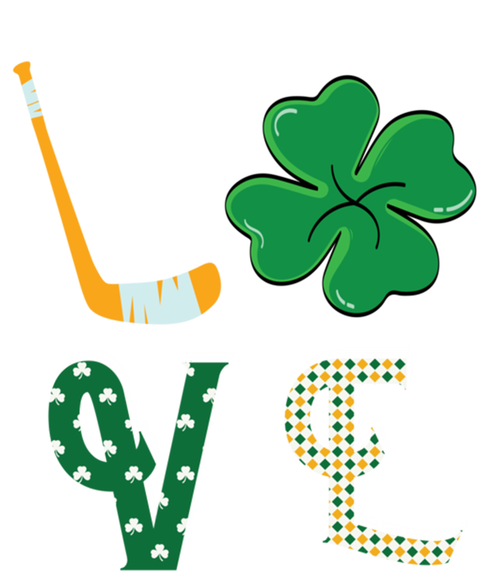 Hockey Lover Saint Patricks Day Hockey Irish Hockey Lover Gift T-Shirt