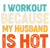 Funny I Workout Because My Husband Is Hot Mesh Reversible Basketball Jersey Tank