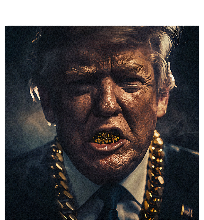 Donald Trump Gold Grillz T-Shirt