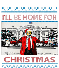 I’Ll Be Home For Christmas 2024 Santa Trump Xmas Cooling Performance Crew T-Shirt