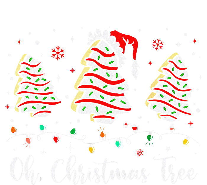 Oh Christmas Tree Cakes Debbie Becky Jen Cake Lovers Xmas T-Shirt