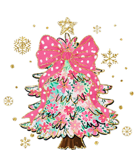 Christmas Tree With Snowflakes And Bow T-Shirt