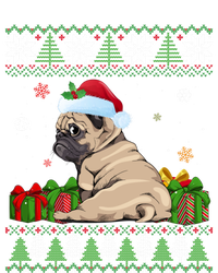 Funny Dog Lovers Cute Pug Santa Hat Ugly Christmas Great Gift Sweatshirt