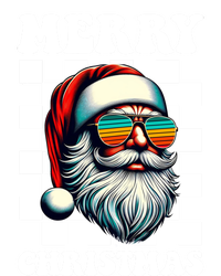 Merry Christmas Santa Face Retro Sunglasses Vintage Humor Cute Gift Sustainable Beanie