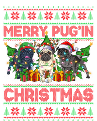 Merry PugIn Christmas Ugly Style Pug Dog Xmas Gift Tall T-Shirt