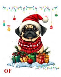 Pug Christmas Tree Lights Decorations Dog Lover Xmas Funny Gift Cool Gift Valucap Bio-Washed Visor