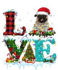 Pug Christmas Tree Lights Santa Dog Xmas Great Gift T-Shirt