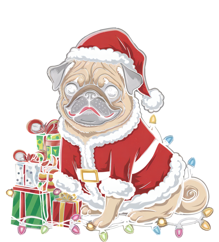 Pug Christmas Tree Xmas Lights For Pug Animal Dog Lover Cool Gift Kids Sweatshirt