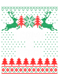 I Come In Peace IM Peace Reindeer Couples Ugly Christmas Gift Short Acrylic Beanie