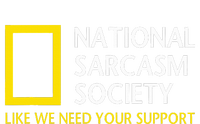 National Sarcasm Society Funny Satirical Parody Designs T-Shirt