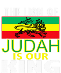 The Lion Of Judah Is Our King Jamaican Jamaican Flag Baby Long Sleeve Bodysuit