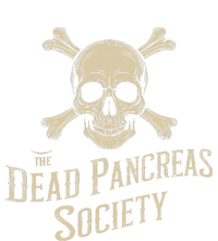 Dead Pancreas Society Skull Type 1 Diabetes T1d Awareness Canvas