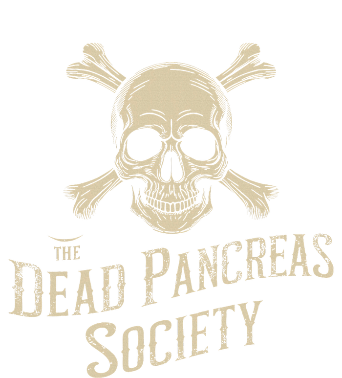 Dead Pancreas Society Skull Type 1 Diabetes T1d Awareness Canvas