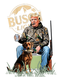 Trump With Dog Duck Waterfowl Hunting Camo President Long Sleeve Shirt