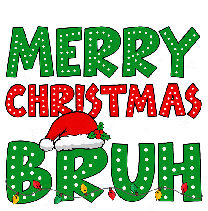 Bruh Meme Funny Saying Bro Greeting Ns Christmas Pajama Set