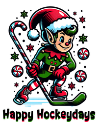 Ice Hockey Christmas Funny Elf And Sports For Xmas Holidays Gift T-Shirt