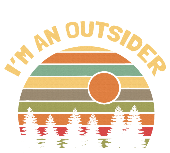 Outdoors Camping Hiking IM An Outsider Women's Pullover Hoodie