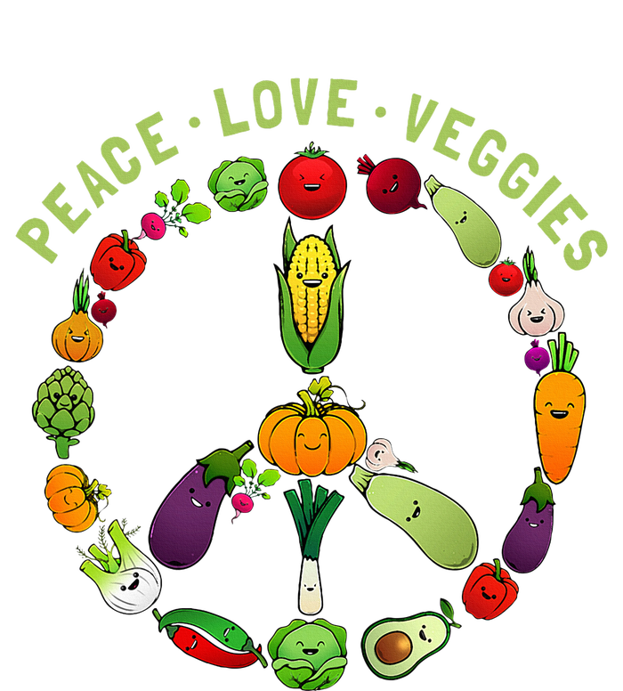 Veggie Art For Women Vegan Food Vegetables Themed Toddler Hoodie