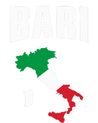 Bari Italy Map T Italian Flag Gift Jersey T-Shirt