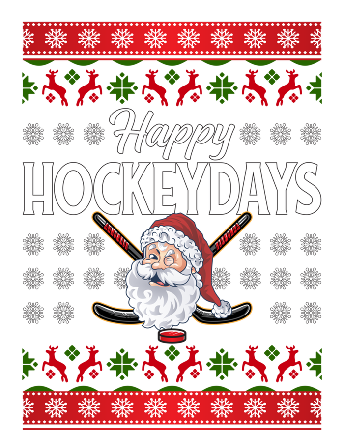 Ice Hockey Fan Happy Hockeydays Hockey Lover Christmas Gift Kids Hoodie