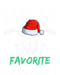 Ice Hockey Goalie Christmas SantaS Favorite Hockey Player Gift T-Shirt