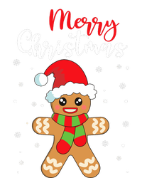 Merry Christmas Wo Girl Gingerbread Man Poster