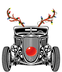 Hot Rod Reindeer Funny Christmas Ride T-Shirt