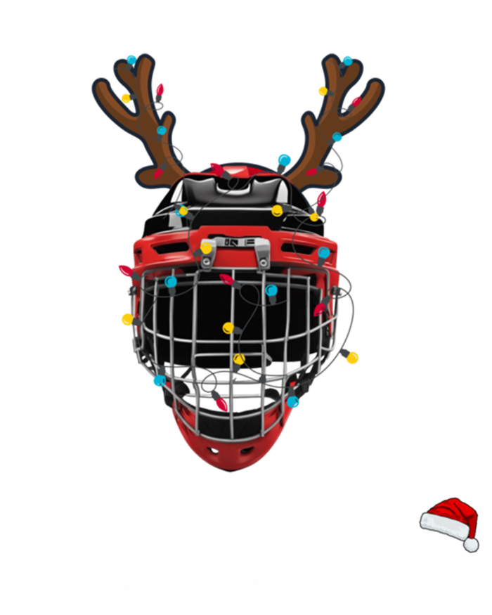 Ice Hockey Helmet Christmas Santa Claus Happy Hockey Days Great Gift T-Shirt