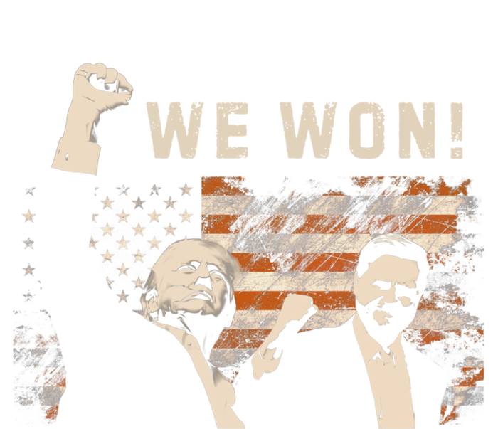 Trump Vance We Won Win Inauguration Day 2025 47th President T-Shirt