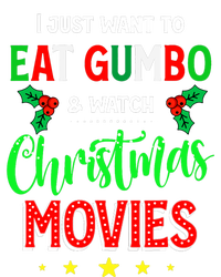 I Just Want To Eat Gumbo And Watch Xmas Movies Cajun Xmas Performance Sprint T-Shirt